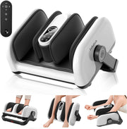 Deep Kneading Foot Massager with Heat & Air Compression for Legs & Calves