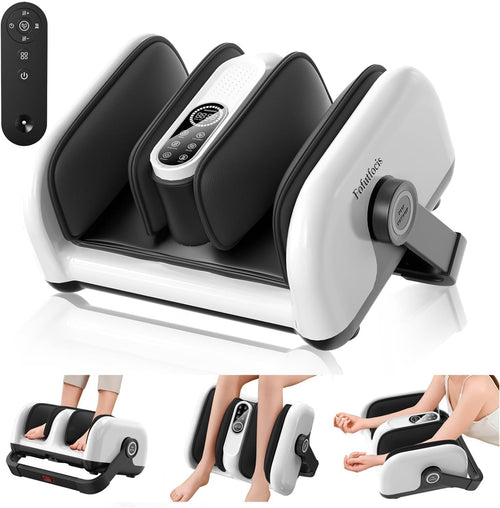 Deep Kneading Foot Massager with Heat & Air Compression for Legs & Calves