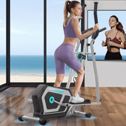 3-in-1 Elliptical Cross Trainer Home Gym 16-Level Magnetic Resistance LCD