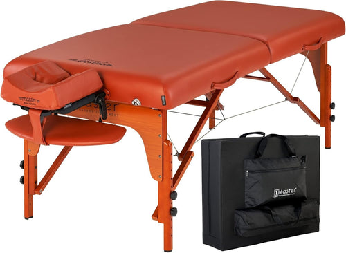 79cm Portable Massage Table Memory Foam Spa Bed Folding Adjustable Tattoo Couch