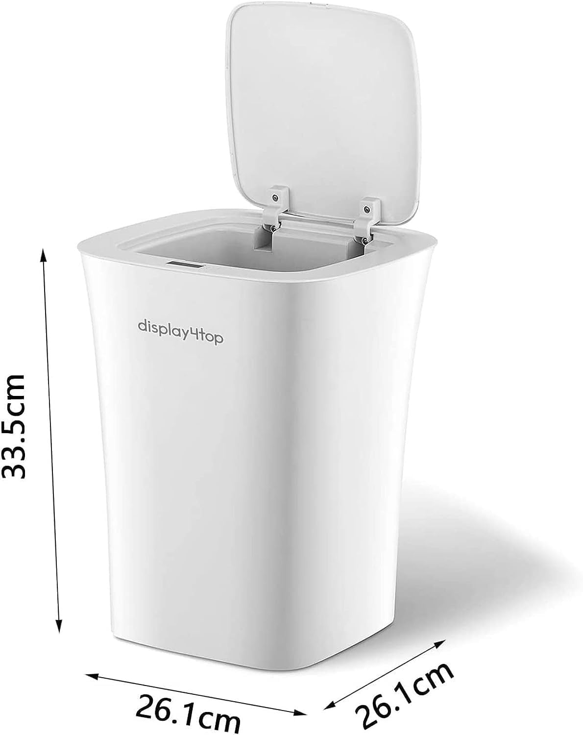 10L Automatic Sensor Bathroom Bin Touchless Waterproof White