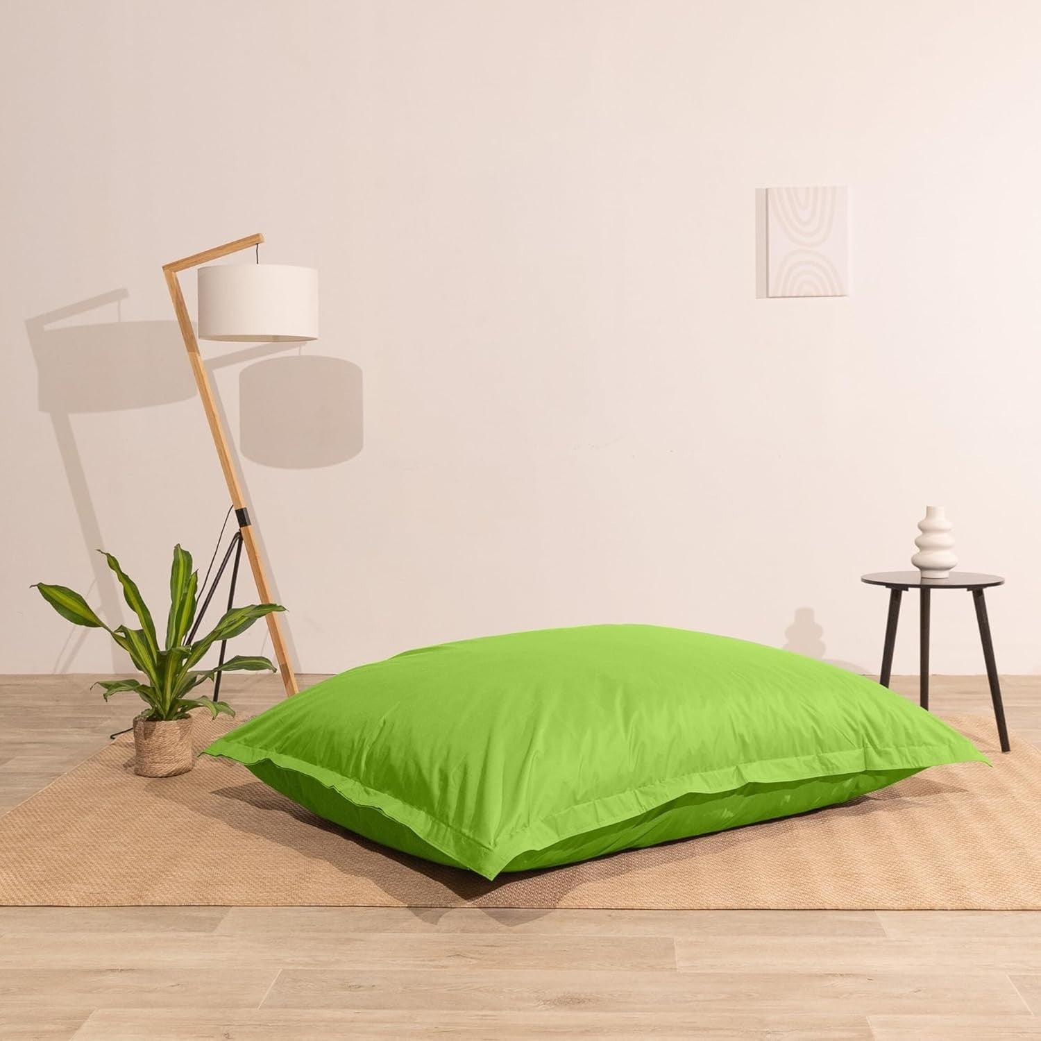 Green Outdoor Waterproof Bean Bag Chair for Adults & Kids – Removable Cover