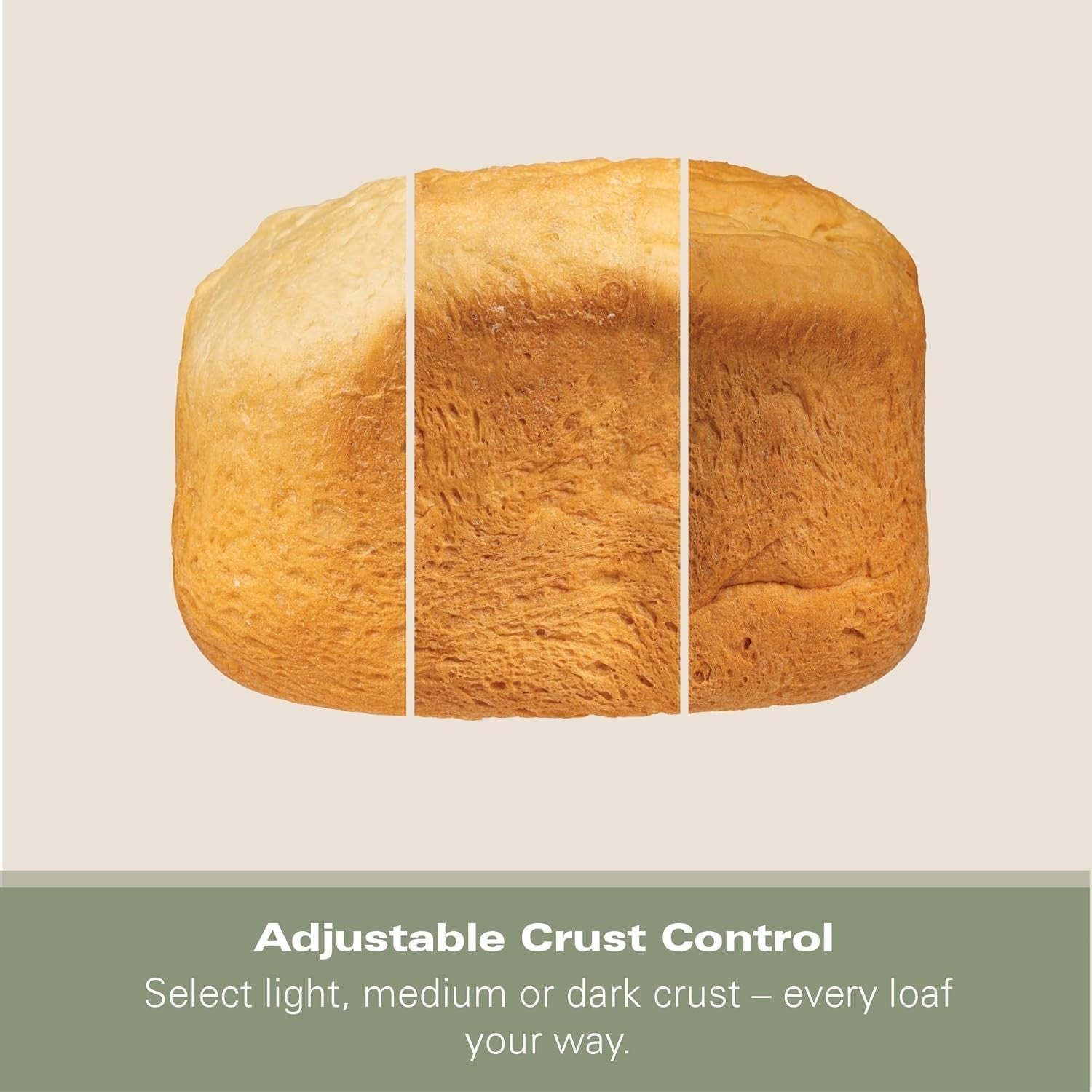 Bread Maker Machine 19 Programs Quick Bake Timer 3 Loaf Sizes Gluten Free White