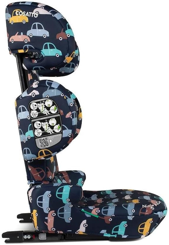 Foldable ISOFIX High Back Booster Car Seat 4–12 Years Side Impact