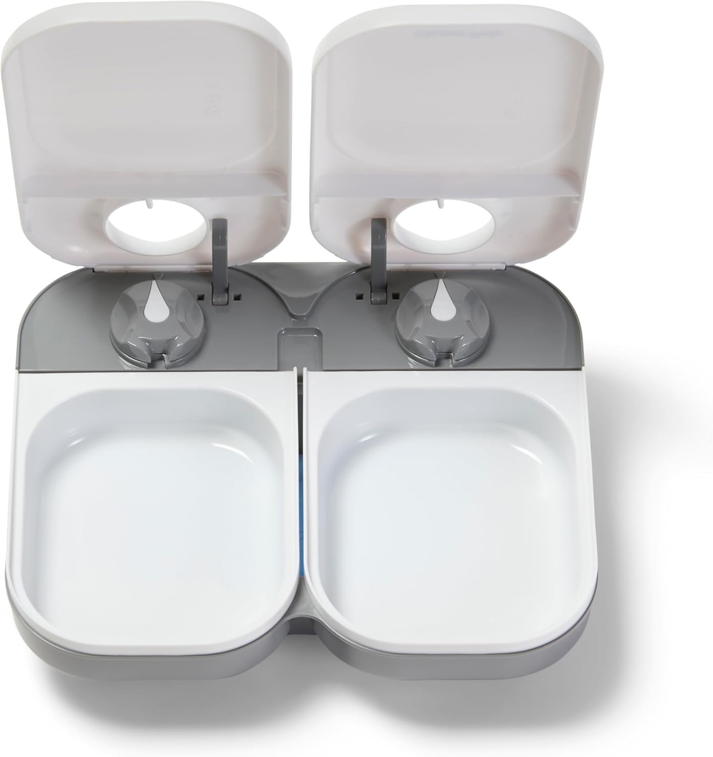 Automatic Pet Feeder 2 Meal Timer Wet Dry Food Dispenser Ice Pack