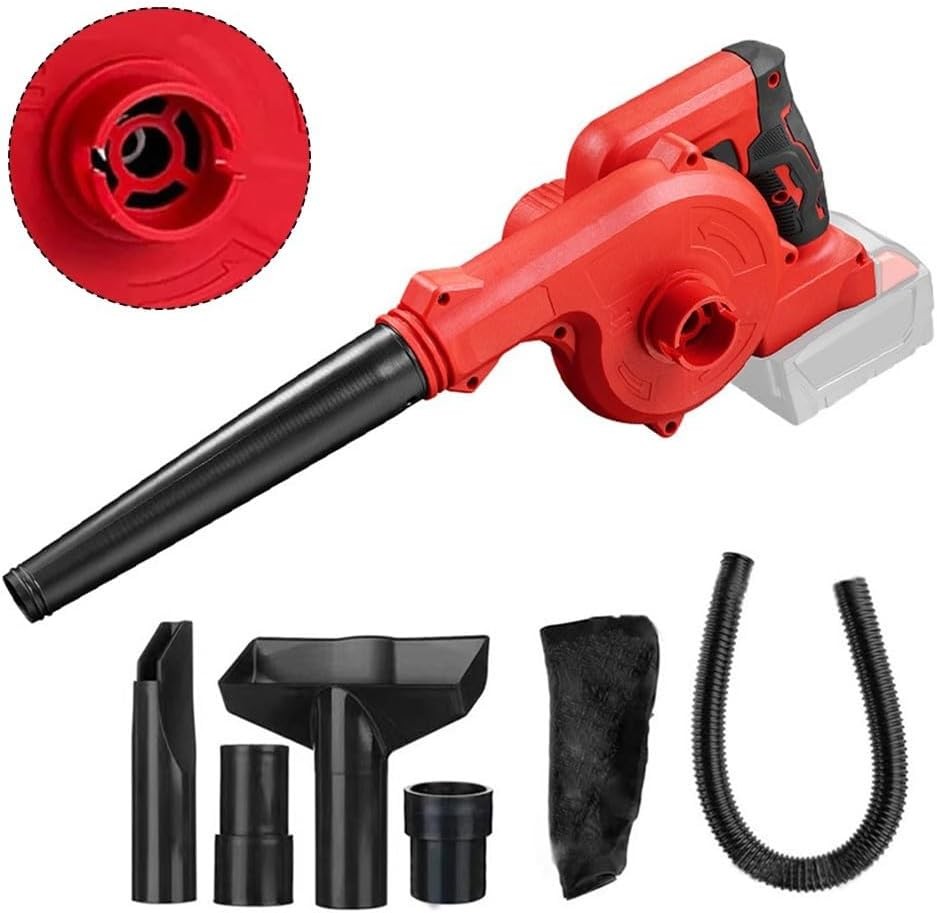 Cordless Leaf Blower Vacuum 18V 2-in-1 Lightweight Garden Cleaner