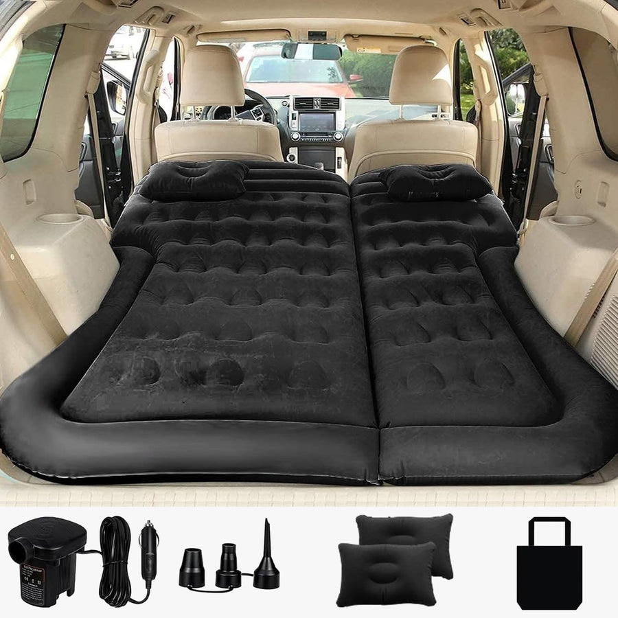 SUV Air Mattress Inflatable Car Bed w/ Electric Pump Camping Travel Pad