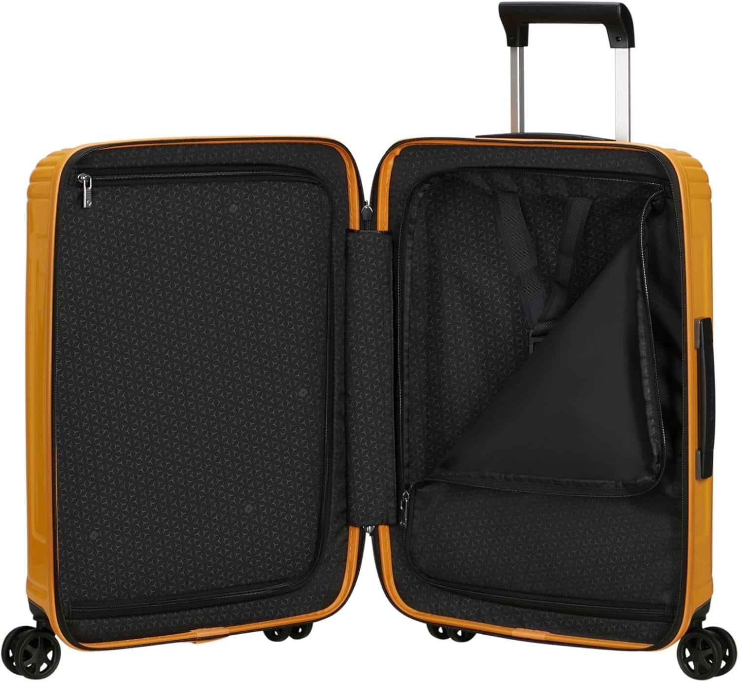 55cm Cabin Spinner Suitcase Polycarbonate Hard Shell TSA Lock Quiet Wheels