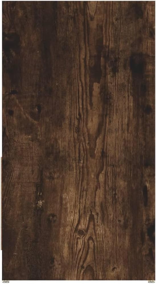 Rustic Oak Bathroom Sink Cabinet – 2 Door Under Sink Storage Unit 60x61cm