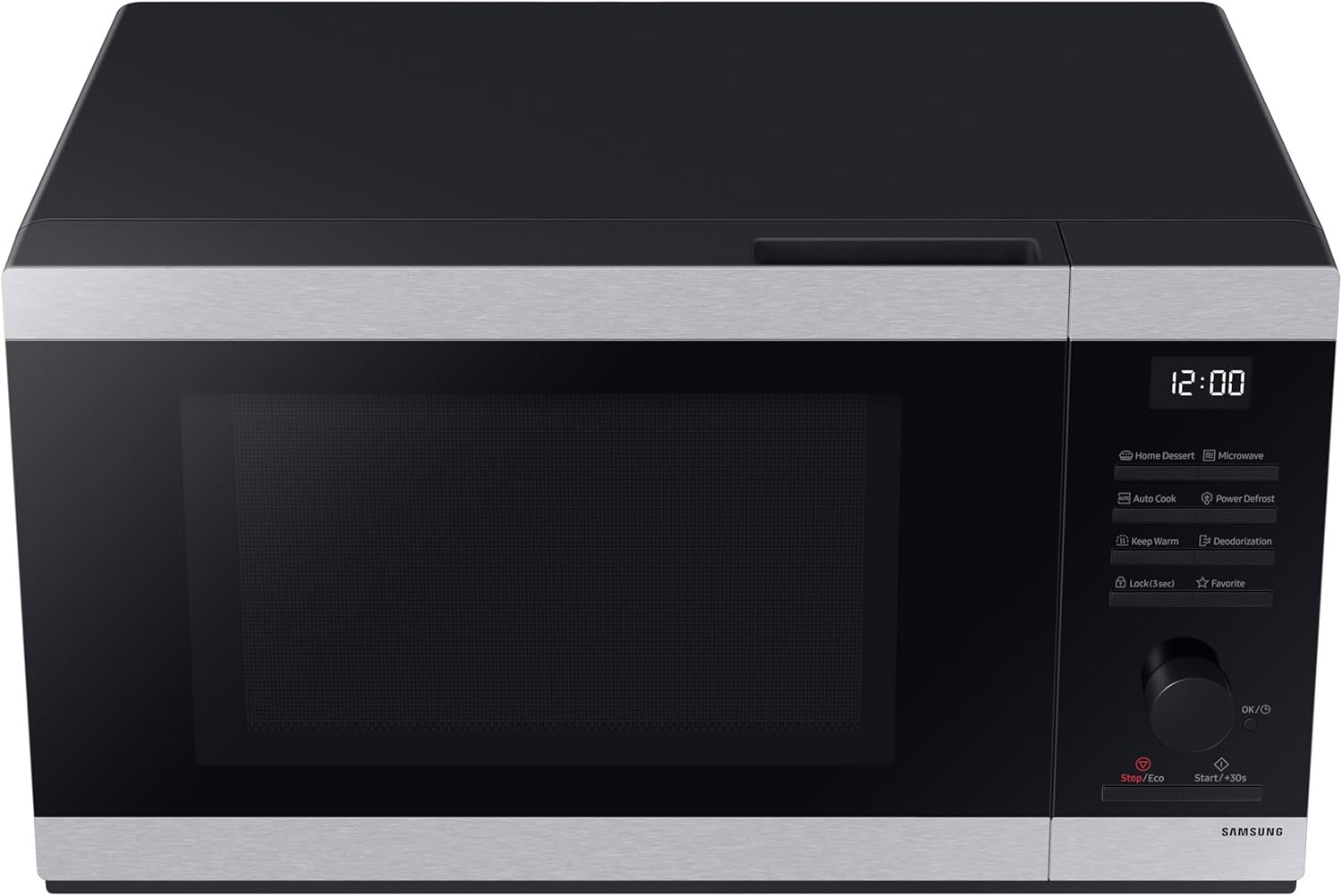 32L Microwave 1000W Stainless Steel Push Button Control