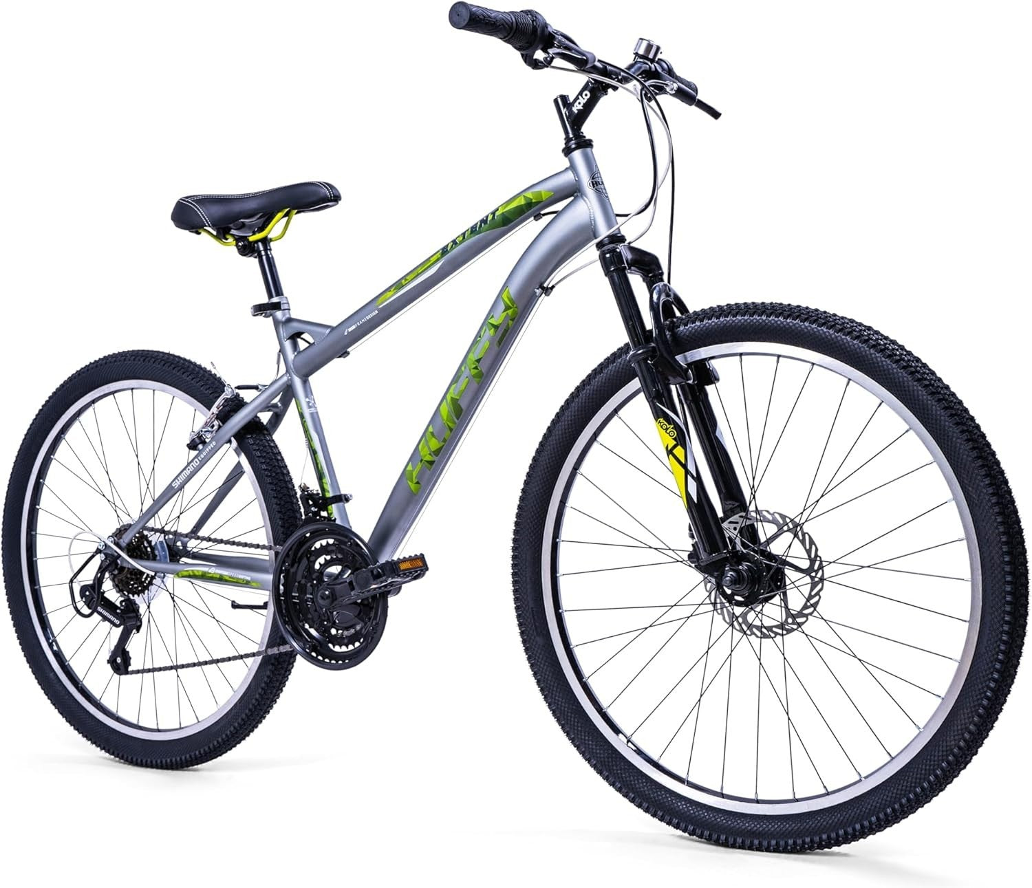 26" Mens Mountain Bike Trail MTB Front Suspension Disc Brakes 18 Speed
