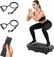 Vibration Plate Exercise Machine 200 Speeds Lymphatic Fat Burn Home