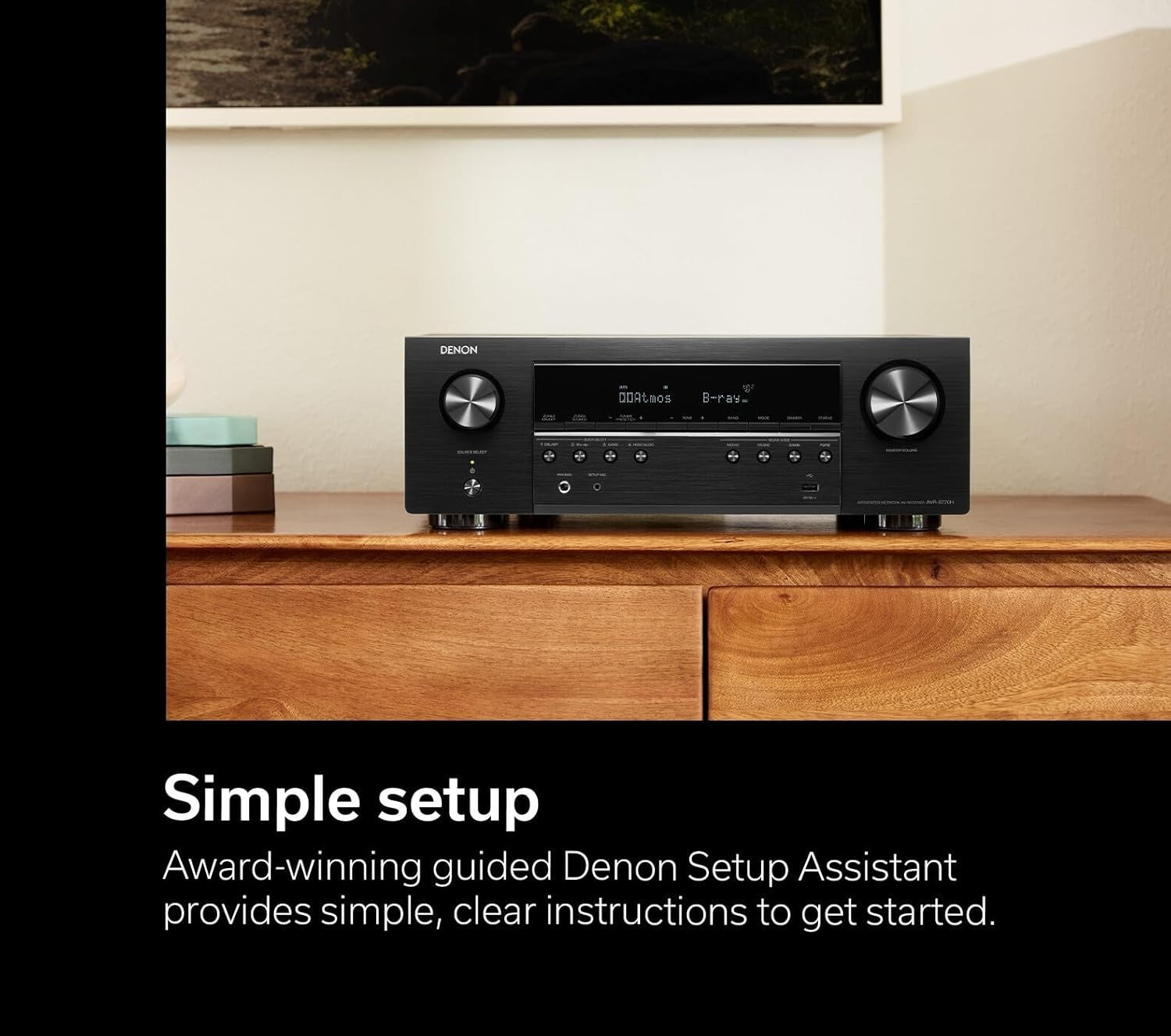 7.2-Channel 8K AV Receiver Dolby Atmos DTS:X Wi-Fi Bluetooth Alexa