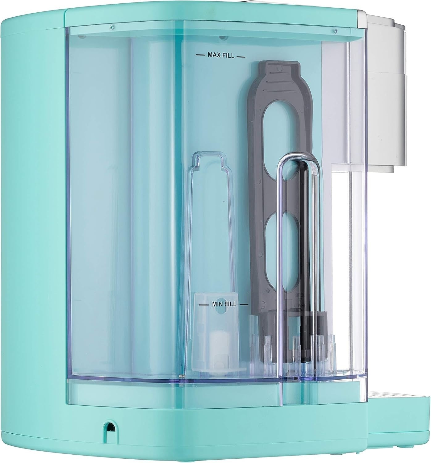 Single-Serve Coffee Maker 1050W Fast Brew | 2050g Tank | Compact Modern Blue