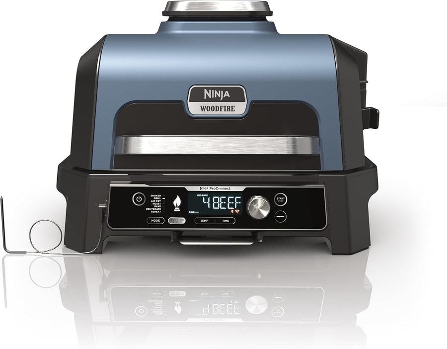 Smart Electric BBQ Grill & Smoker 7-in-1 with App Control & Digital Probe