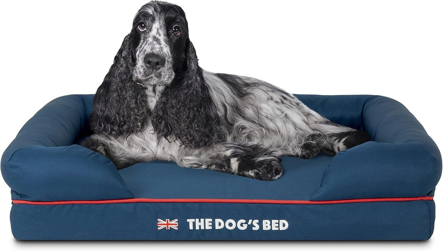 Orthopedic Memory Foam Dog Bed Medium Washable 77x60cm