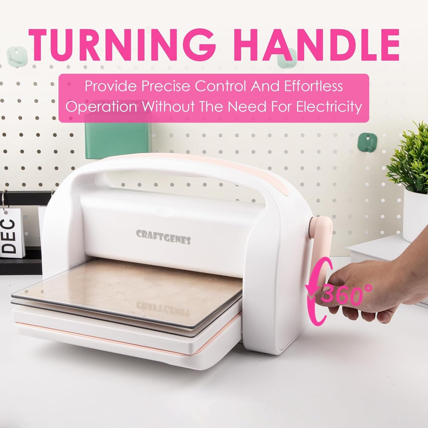 Manual Die Cutting & Embossing Machine 9” A4 Scrapbooking Craft Kit