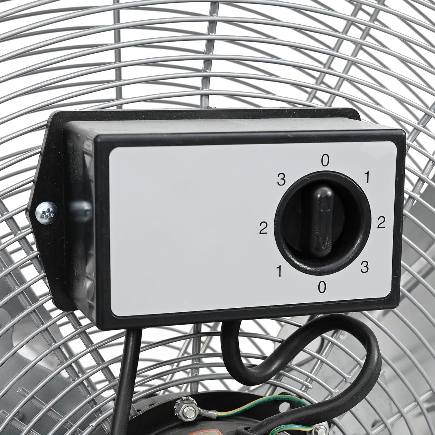 77cm Drum Floor Fan on Wheels – 3-Speed Heavy Duty Industrial Cooling for Garage