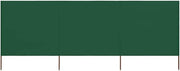 Green 3-Panel Wind Screen 400x160cm Outdoor Garden Privacy Divider Shelter