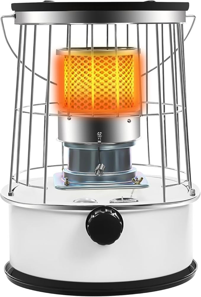 Portable Kerosene Heater 23,500 BTU 6L Tank 360° Indoor Outdoor Camping Stove