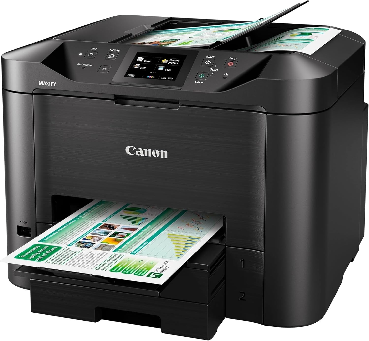 A4 All-in-One Inkjet Printer Colour Duplex Wi-Fi Ethernet