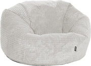 Cream Corduroy Giant Bean Bag Chair Adult Teen Soft Lounge Seat