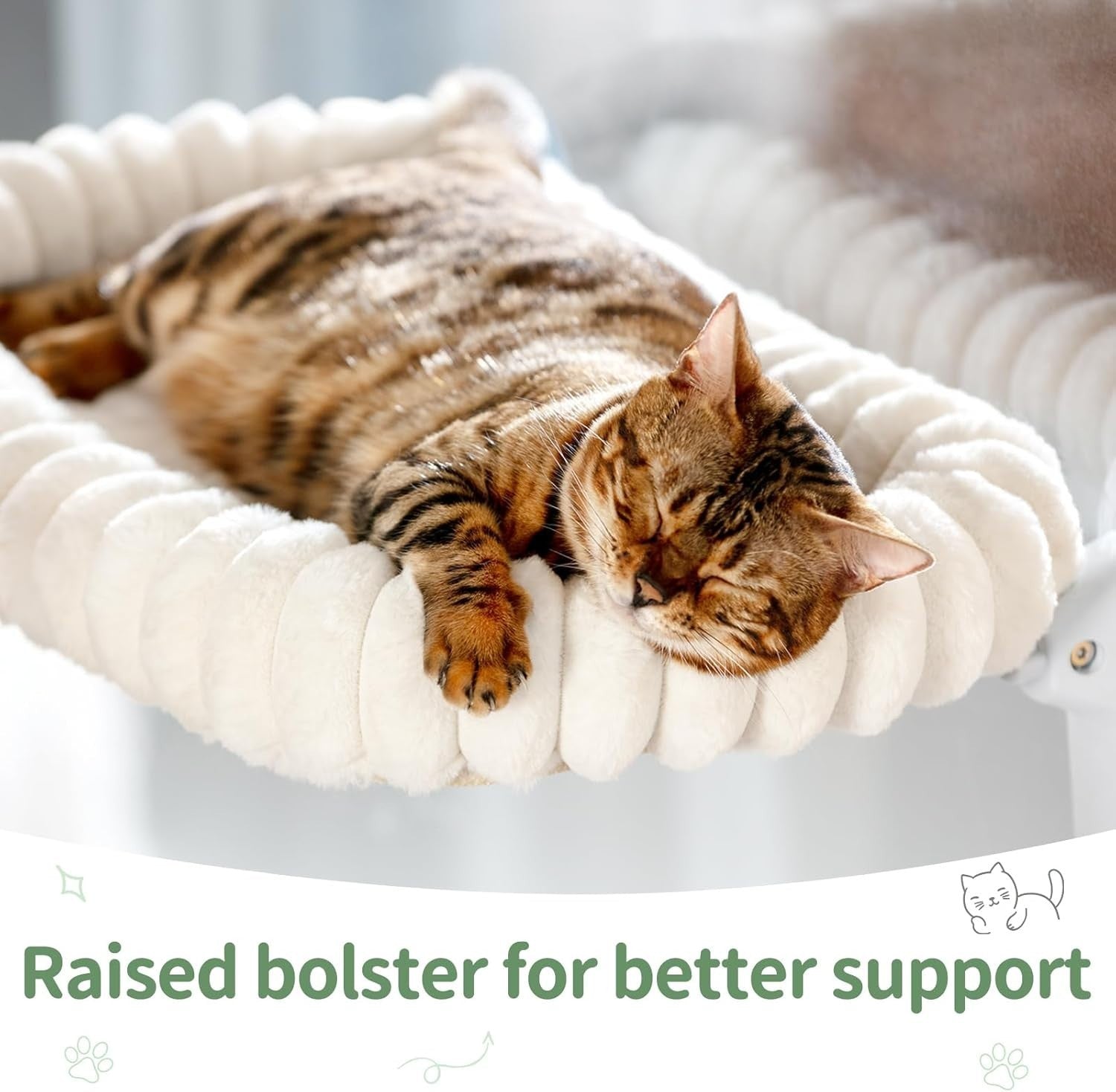 Cat Window Perch Bed Foldable Suction Cup Hammock Washable Cushion