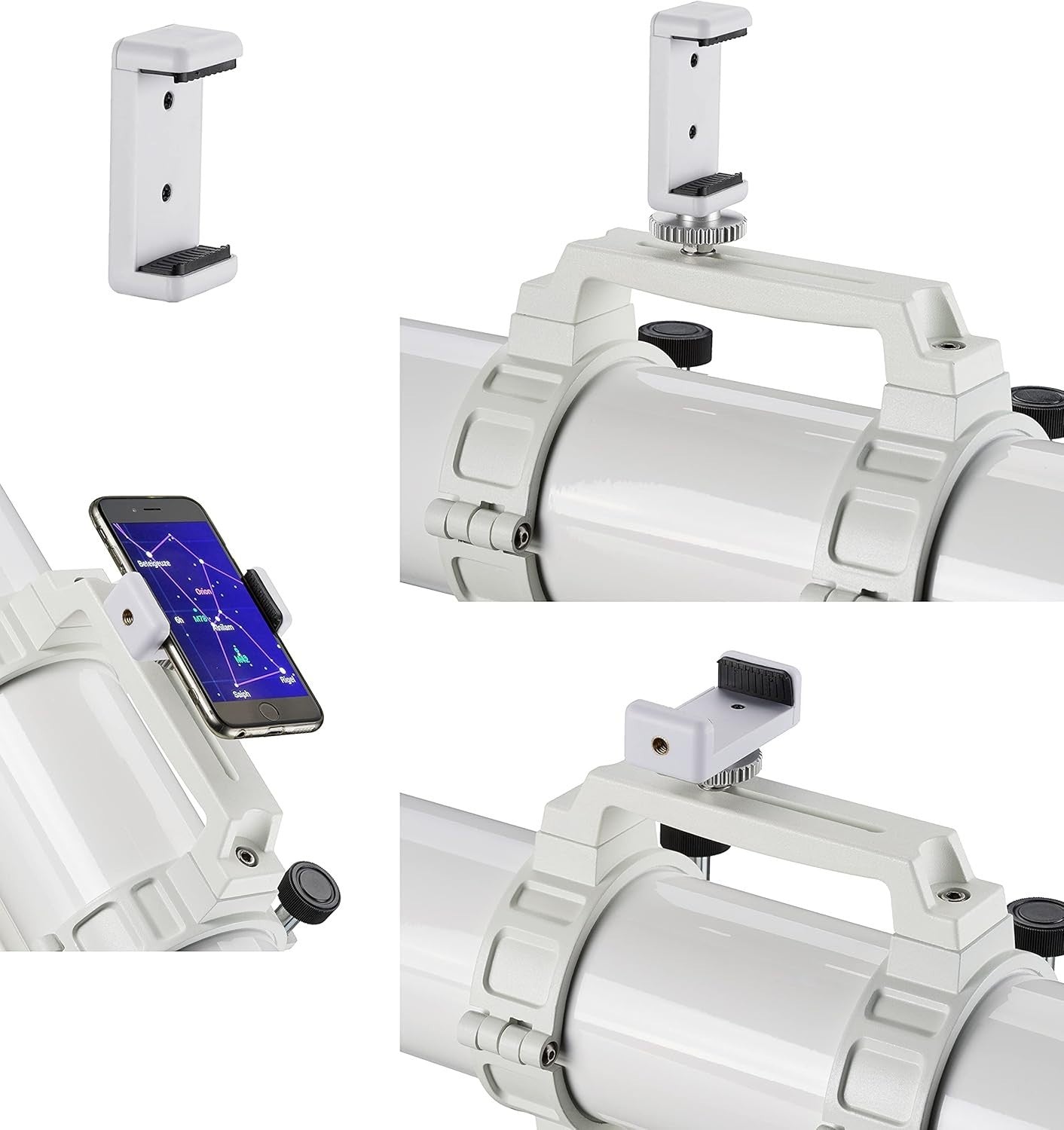 102mm f/5.9 Refractor Telescope 600mm EQ5 Mount White Astrophotography Kit