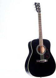 Full Size Dreadnought Acoustic Guitar Steel String Black