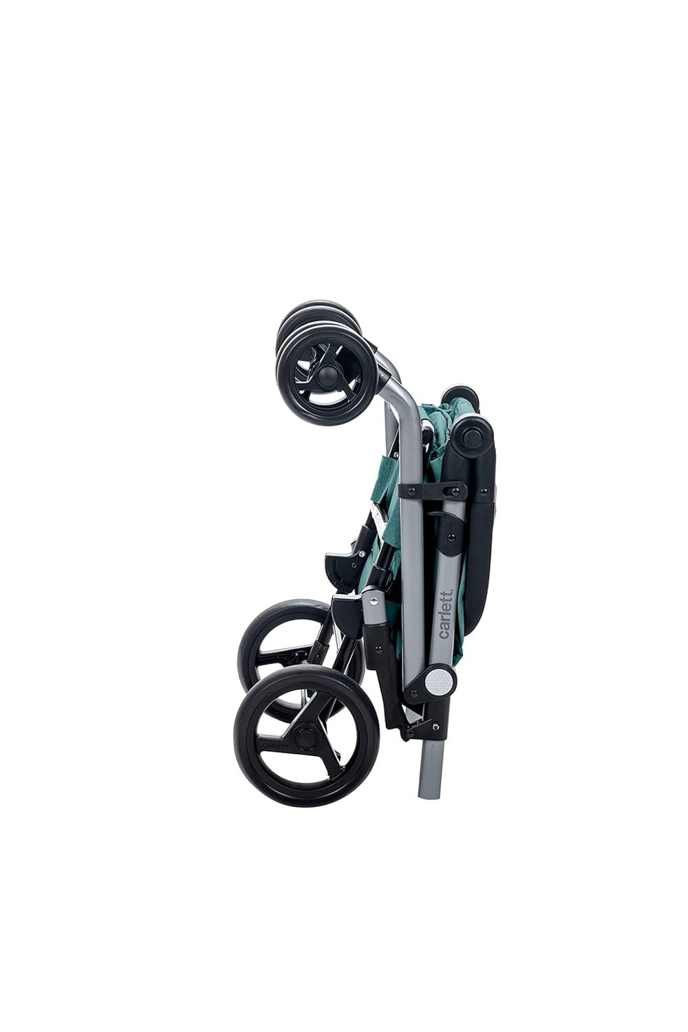Foldable Grocery Trolley Cart 63L Thermal Bag 25kg Shopping Organizer Green