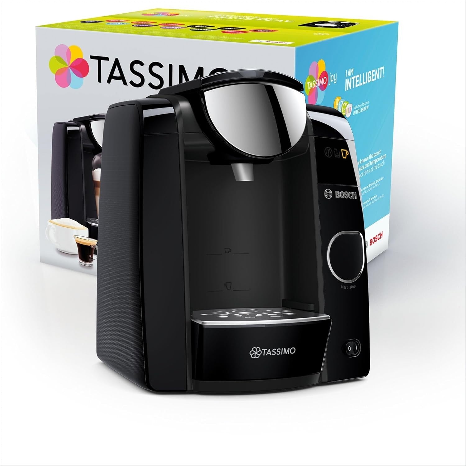 Premium Pod Coffee Machine 1.4L Tank 1300W Easy One-Touch Operation & Auto Clean