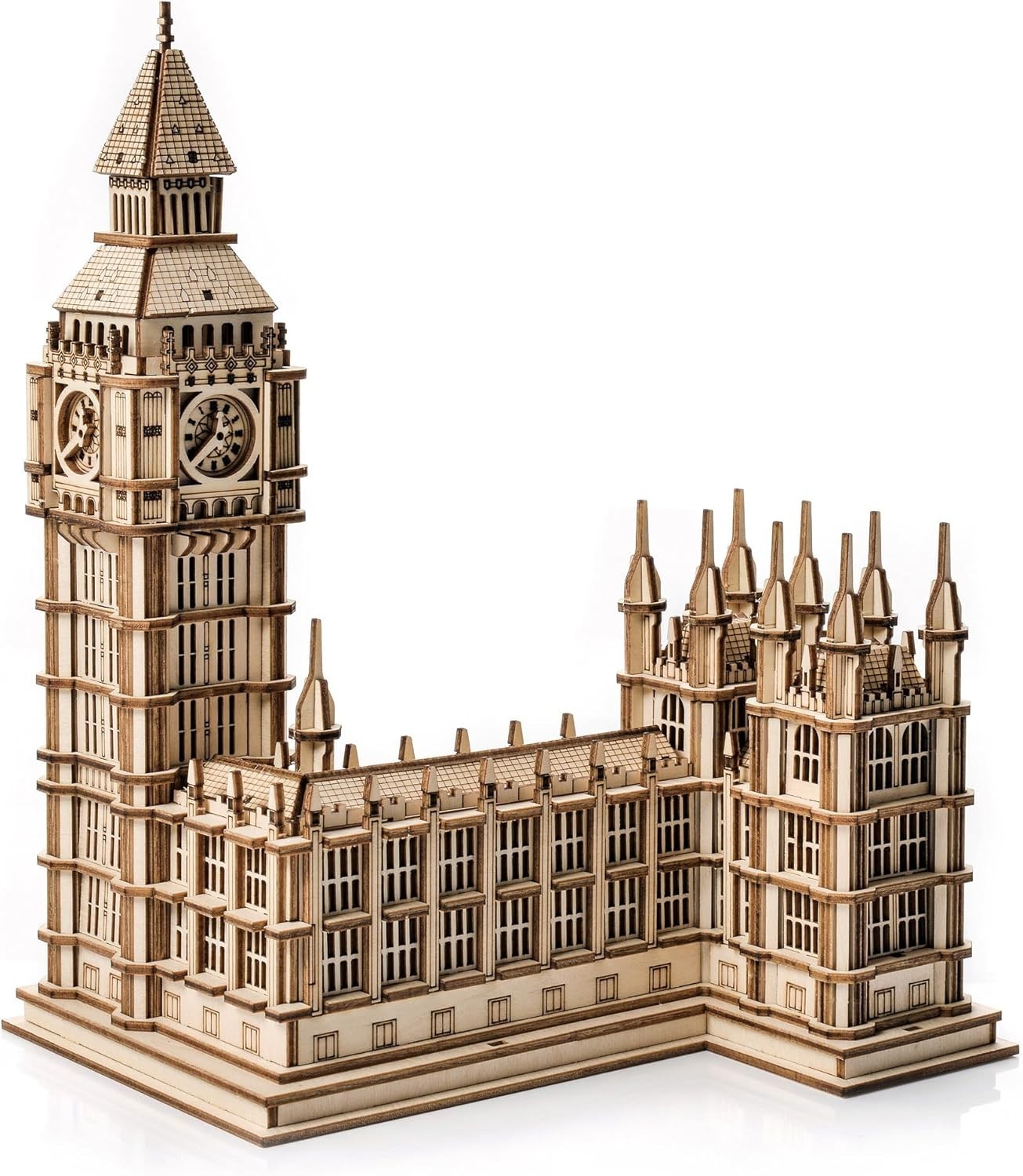 3D Wooden Big Ben Puzzle Model Educational DIY Toy for Kids & Adults