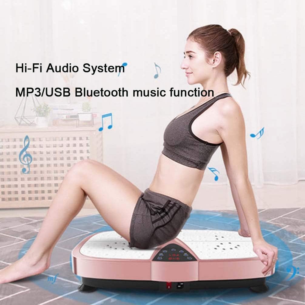 Silent Vibration Plate Slimming Machine 99 Speeds Bluetooth Home