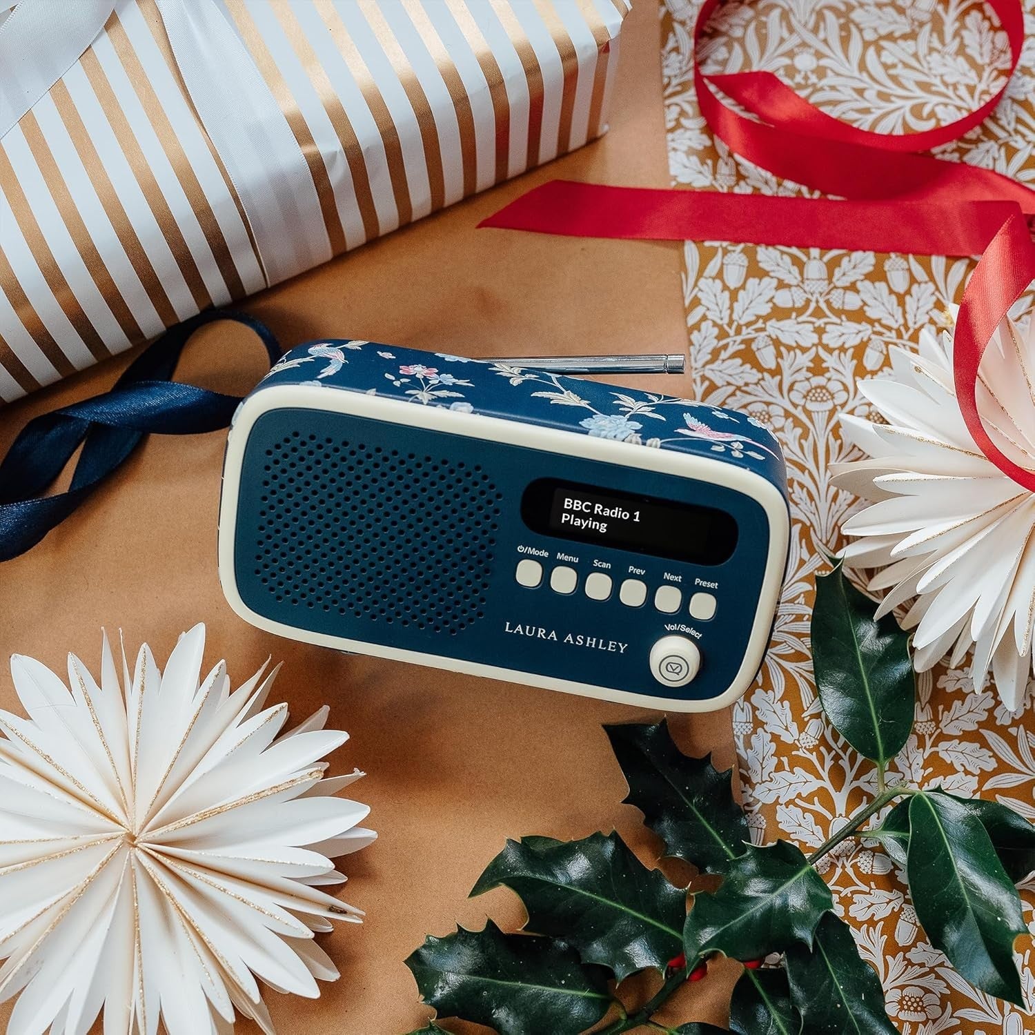 Portable DAB/DAB+ FM Radio Bluetooth Alarm Clock Rechargeable