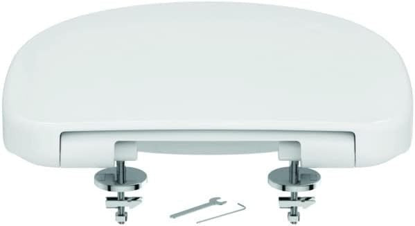 Connect Space Toilet Seat Cover White Rounded Normal Close Ideal Standard
