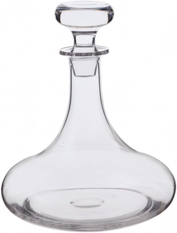 Luxury Crystal Wine Decanter 1000ml Elegant Aerating Carafe Bar Table