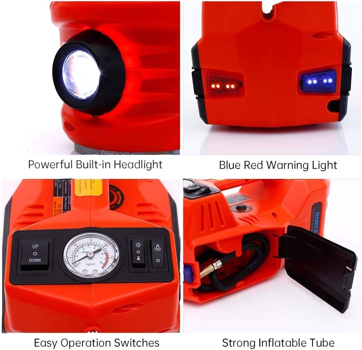 5 Ton Electric Hydraulic Trolley Jack 12V Car Lift Heavy Duty 155–450mm Panana