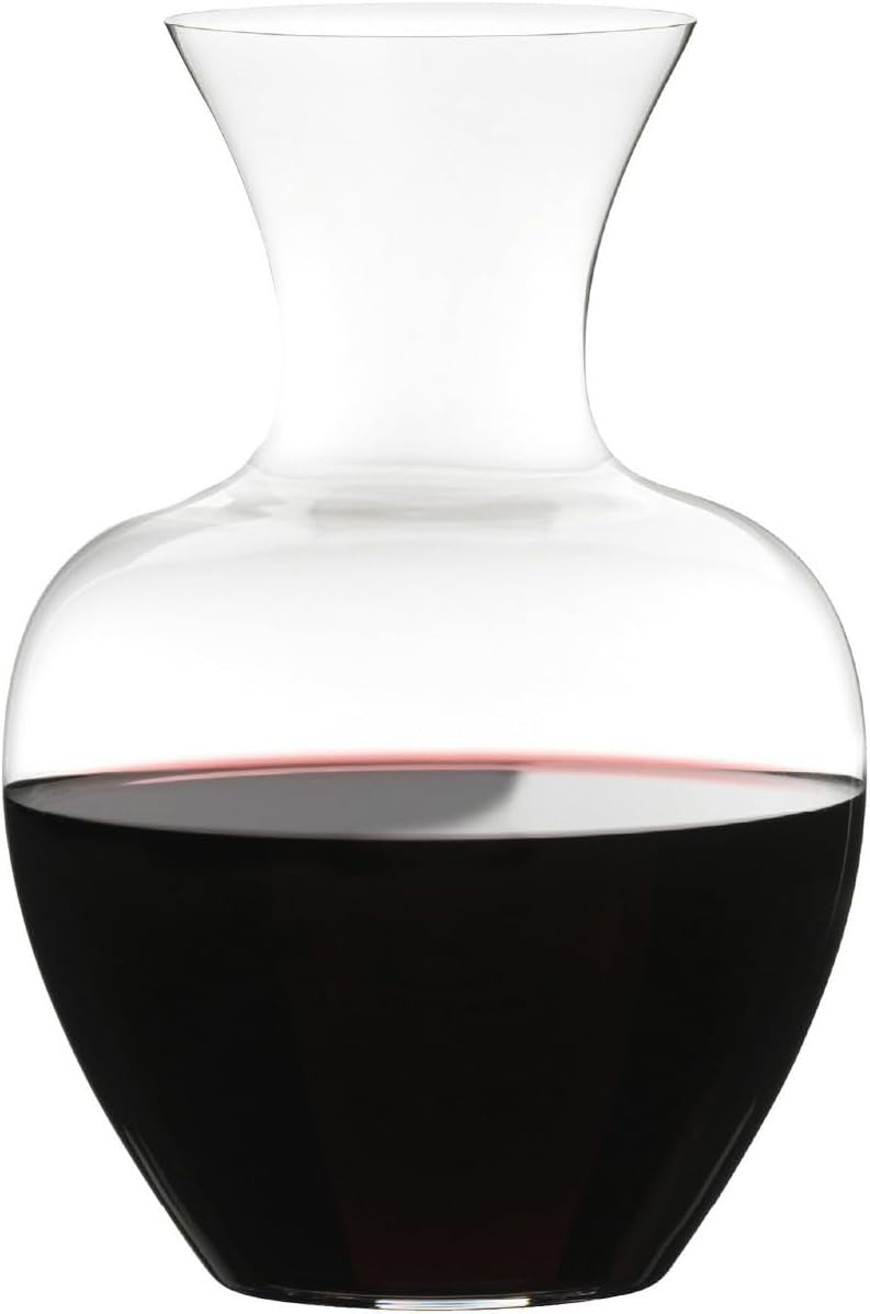 Modern Crystal Wine Decanter 1.5L Lead Free Glass Elegant Table Carafe