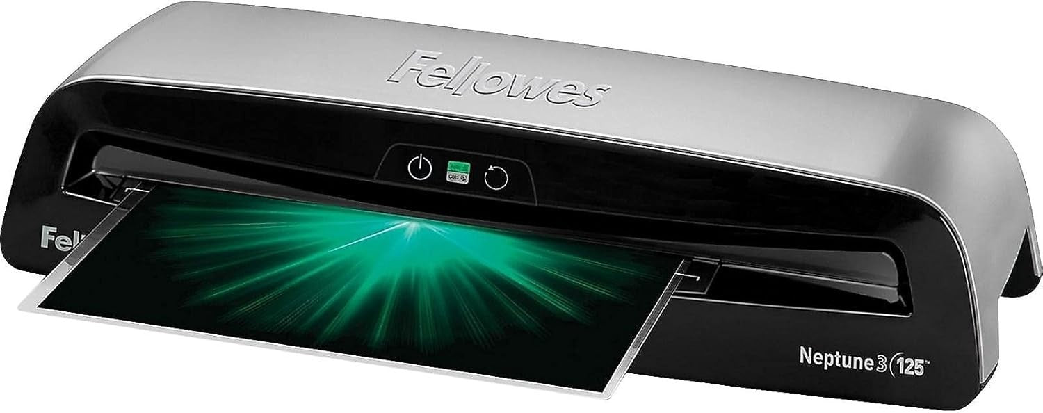 A3 Laminator 60s Warm-Up AutoSense Anti-Jam Fast 7mil Heavy Duty