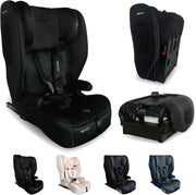 ISOFIX Toddler to Booster Car Seat i-Size Foldable Top Tether 15m–12Y
