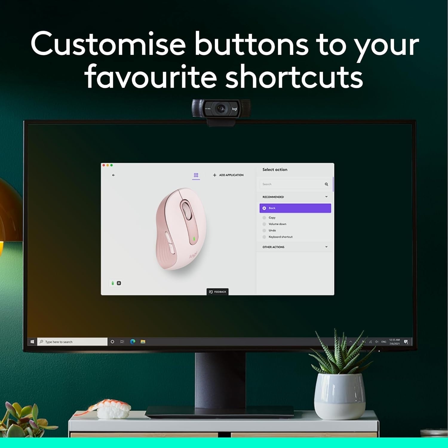 Large Hand Wireless Mouse Silent Click Ergonomic Bluetooth Home Office Comfort