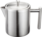 800ml Stainless Steel Teapot 4 Cup Tea Pot with Lid Dishwasher Safe