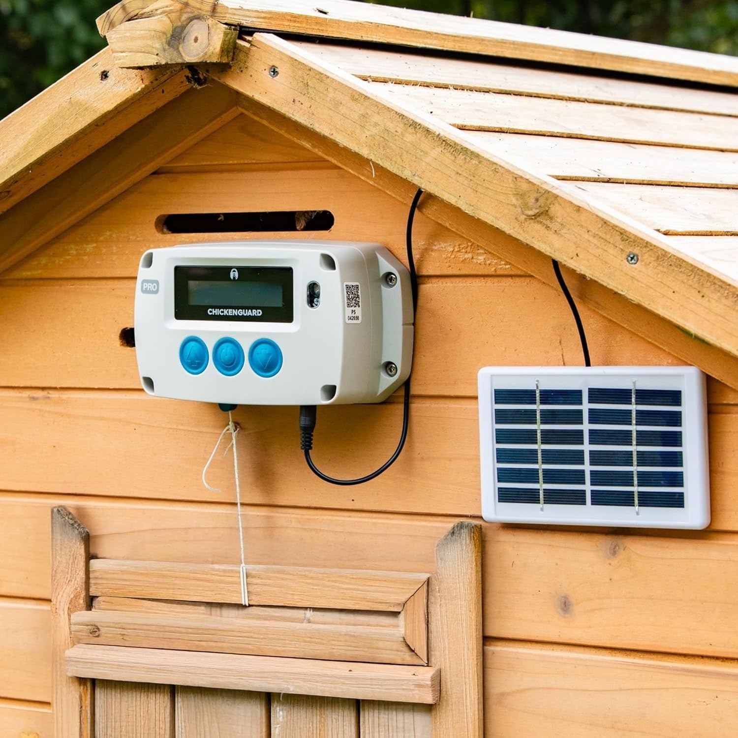 Automatic Chicken Coop Door Opener Solar Timer Light Sensor Motor