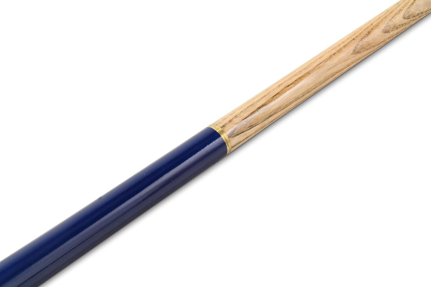 57in Snooker Pool Cue 9.5mm Tip Ash Shaft Centre Joint Gloss 2pc