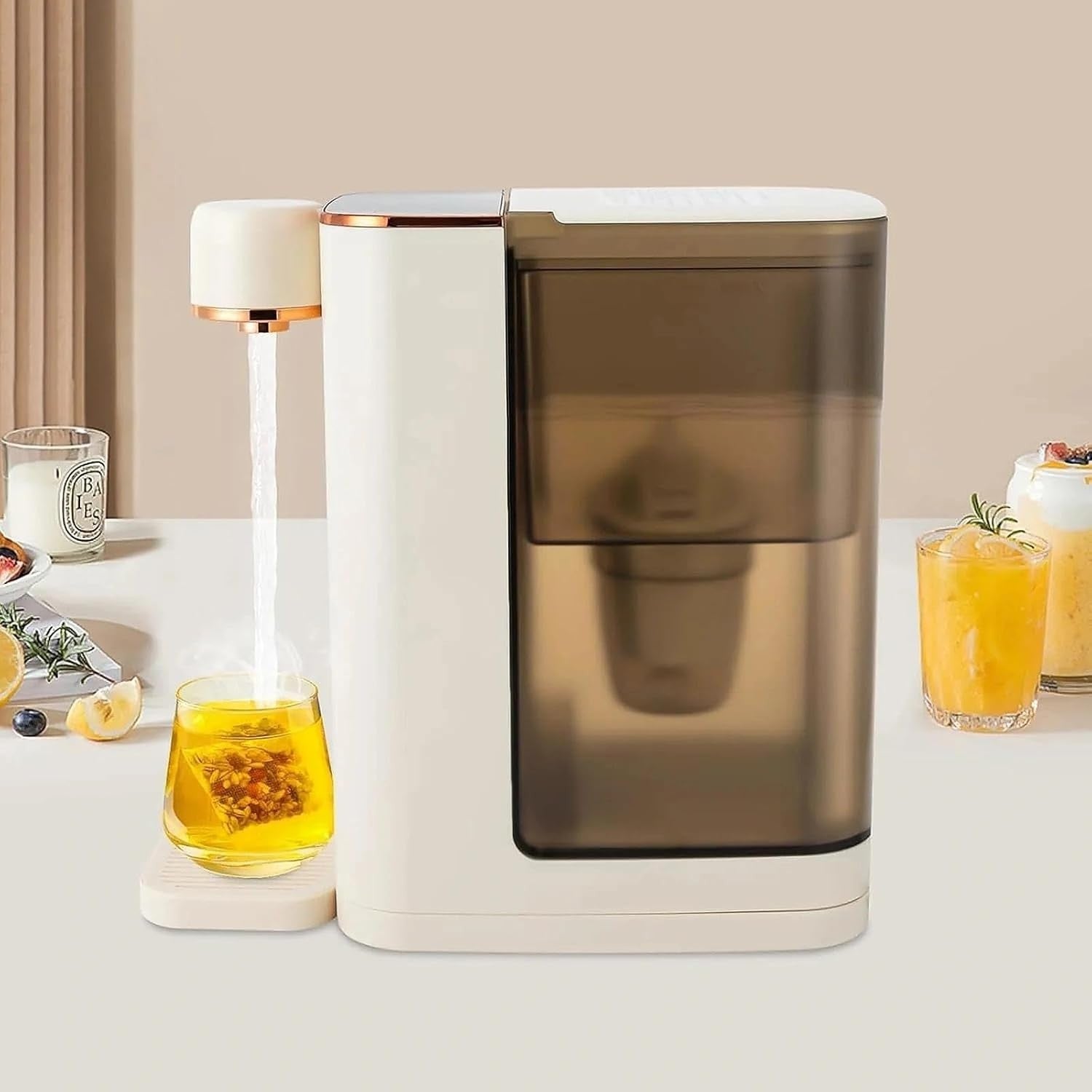 Instant Hot Water Dispenser 3L Rapid Heating Adjustable Temp Countertop Boiler