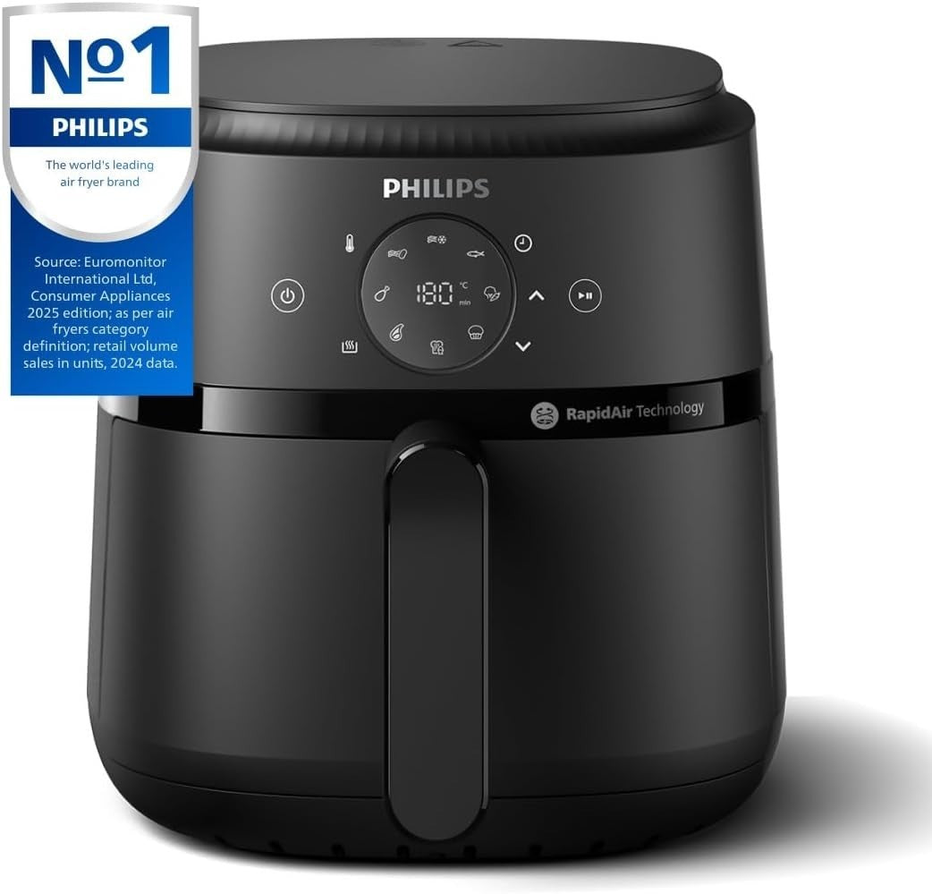 4.2L Digital Air Fryer | RapidAir Tech | 13-in-1 Cooking Healthy Low-Fat Frying