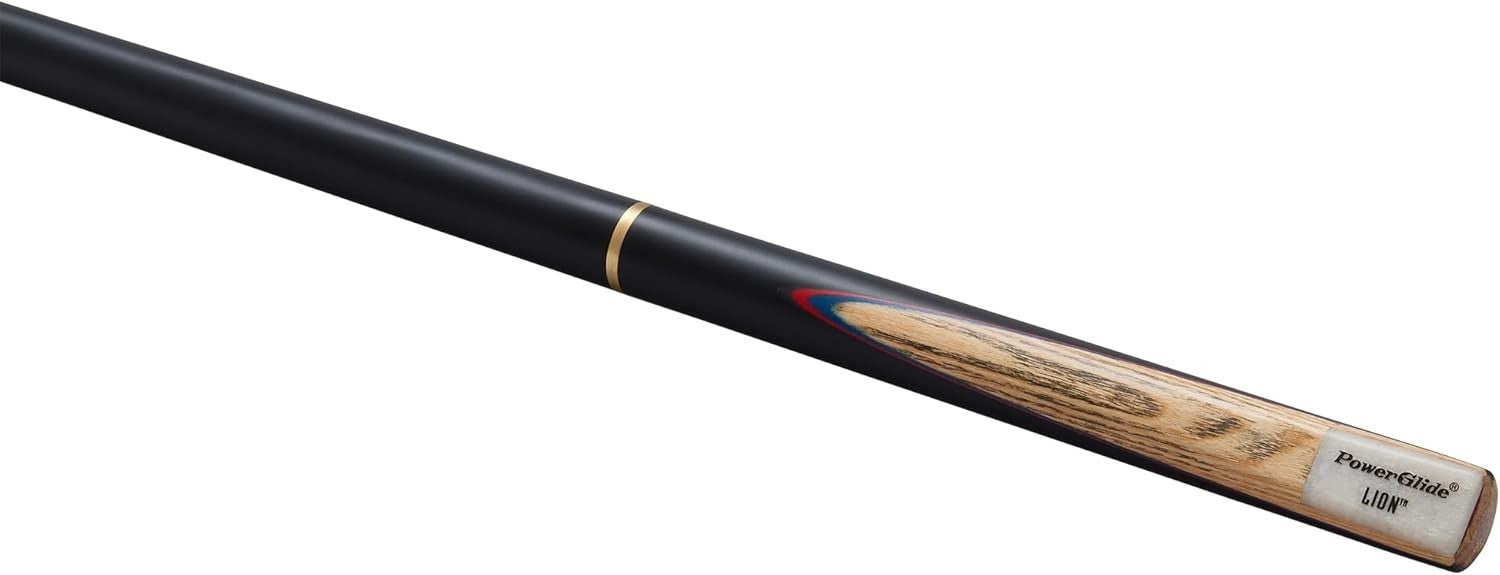 55in English Pool Cue Ash Wood Rosewood Butt 8.5mm Tip 3pc