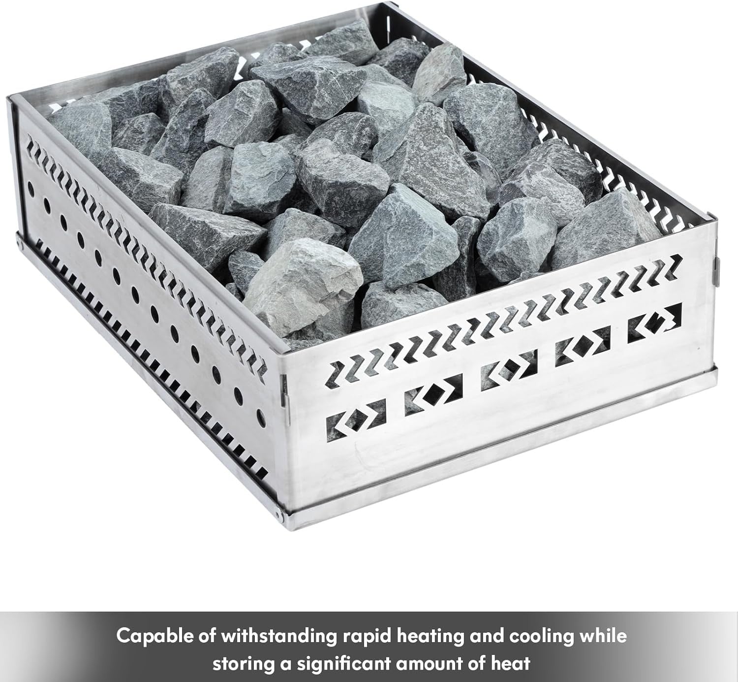 35lb/16kg A+ Grade Sauna Stones – Volcanic Rocks for Sauna Heater Accessories