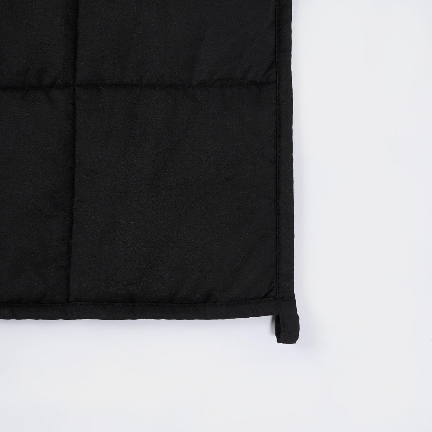 Weighted Blanket Adults Black 6kg 125x180cm Soft Calming Sleep Aid
