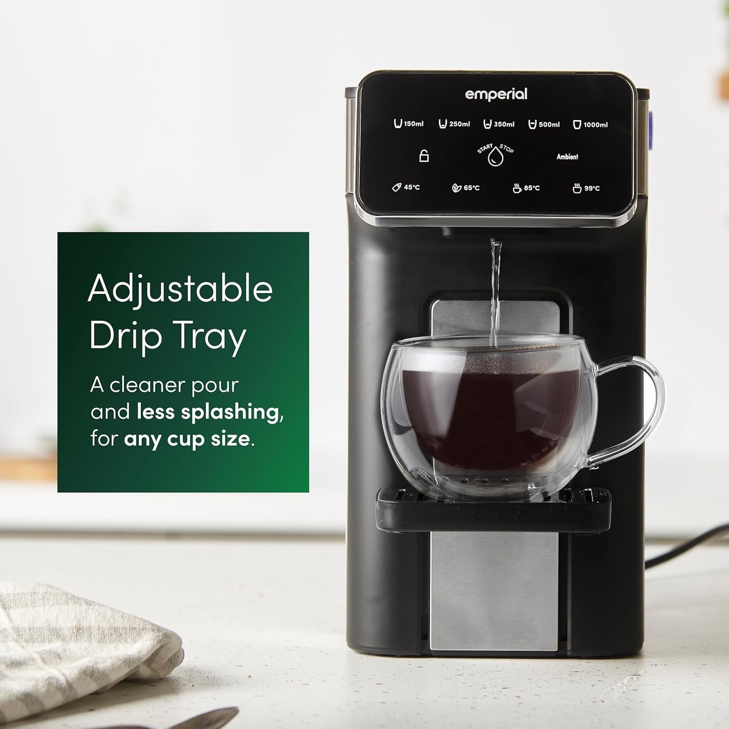 Instant Hot Water Dispenser 3L | 2.6kW Fast Boil Touch Control Presets